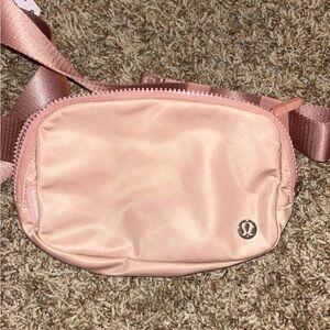 Lululemon Athletica Pink Crossbody Bag Sleek Design